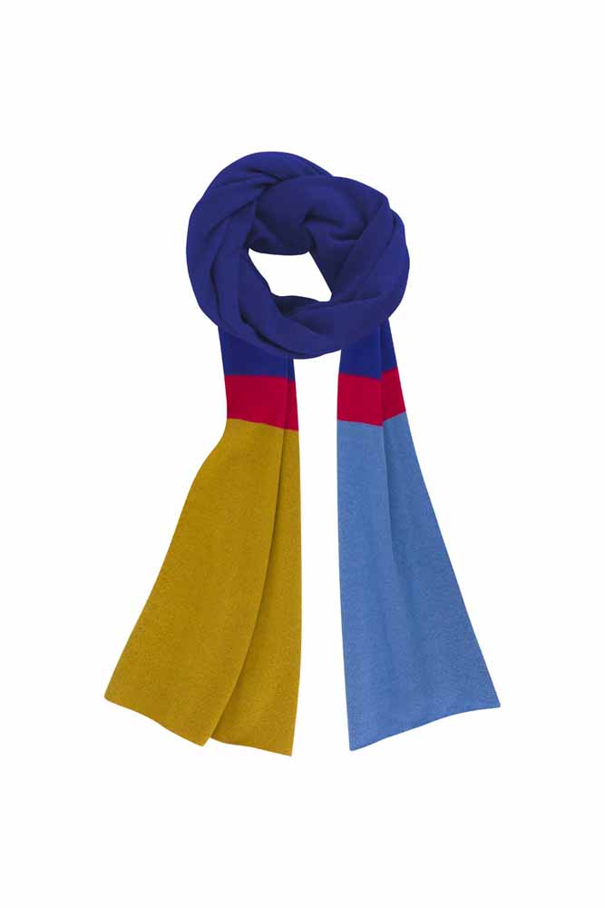 Wool and cashmere scarf ‘Reto’ – DM Brands